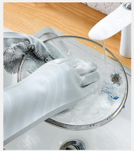 Load image into Gallery viewer, SILICONE DISH WASHING GLOVES