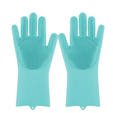 Load image into Gallery viewer, SILICONE DISH WASHING GLOVES