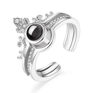 Amare™ 100 Languages "I LOVE YOU" Ring, Necklace