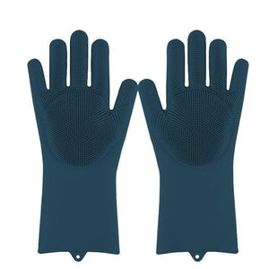 SILICONE DISH WASHING GLOVES