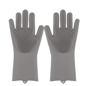 SILICONE DISH WASHING GLOVES